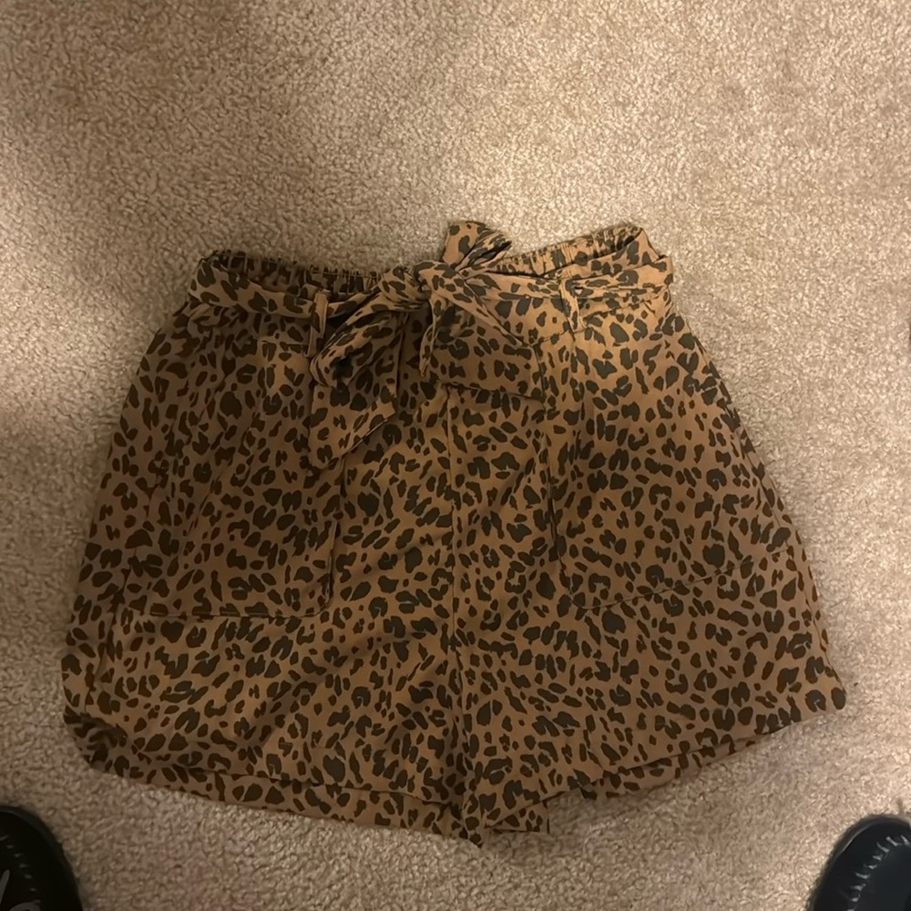 High waisted shorts